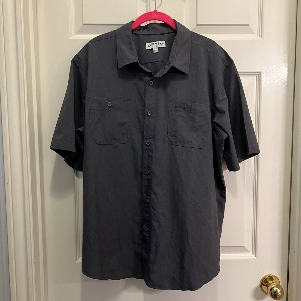 Orvis Short Sleeve Tech Shirt Grey XL